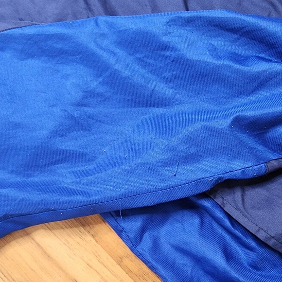 Men's Large Vintage Starter Jacket Windbreaker Midnight Navy - Picture 9 of 10